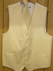  IVORY VEST & TIE SET 