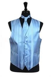  Vest/Tie/Bowtie Sets (Light Blue Tone on