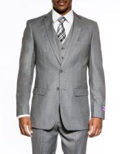   mens Medium Grey 3 piece