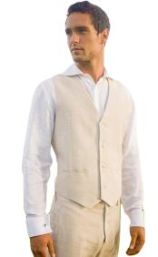  Linen Vest 