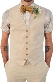  Linen Vest 