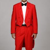  Red Tuxedo Mens Red Tail Tuxedo