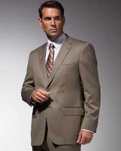  Taupe affordable suit Online Sale 