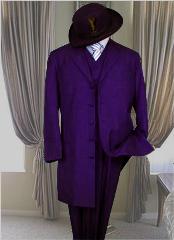 ClassicLongDarkPurplecolorshadeFashionLonglengthZoot