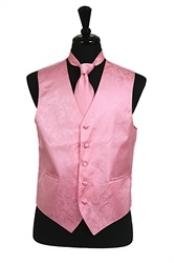  Paisley tone on tone Vest Tie