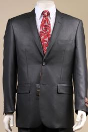  Mens Sharkskin Suits Two Button Suit