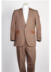 Two-Button-Brown-Suit