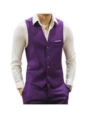 mensMatchingWaistcoatCausalSuitVests&PantsSet