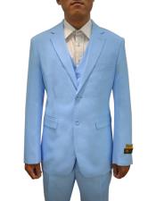 AlbertoNardonimensVested3PieceSuitSkyBlue