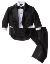 BoysChildrenKidsTailcoatTuxedoBlacktuxedowithtails