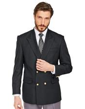  Mens Double Breasted Blazer ~ Suit