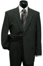  Mens Suit Separates Wool Fabric Black