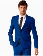 MensSuitSeparatesWoolFabricRoyalBlueSuitByAlberto