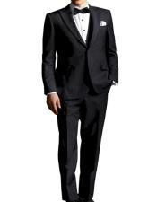  The Great Gatsby Black Tuxedo Wool