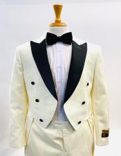 1920sMensFashionTailcoatTuxedoMorningSuitTuxColorWool