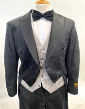 1920sMensFashionTailcoatTuxedoMorningSuitTuxColorWool