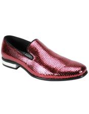 FashionDressShoe-MensFashionDressShoe-Burgundy