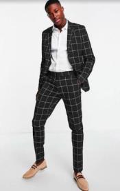  Bold Gangster Plaid Suit - 1920s