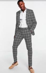  Bold Gangster Plaid Suit - 1920s