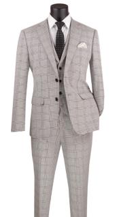  Glen Plaid Suit - Mens 3