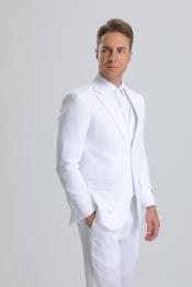 SeersuckerSuit-SummerSuit-CottonSuit-White