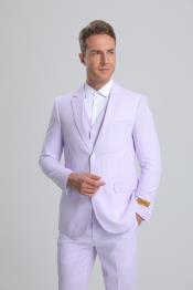 SeersuckerSuit-SummerSuit-CottonSuit-Purple