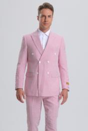 DoubleBreastedSuit-SeersuckerSuit-PinkSummerSuit