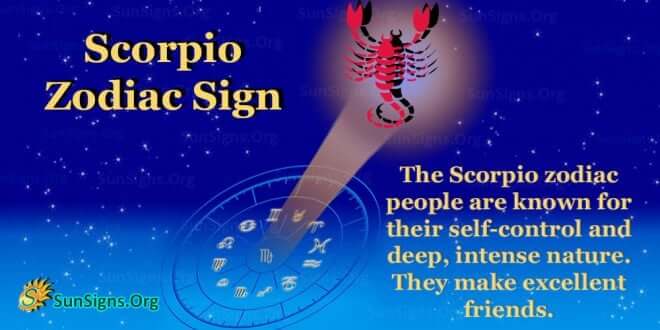 scorpio zodiac sign