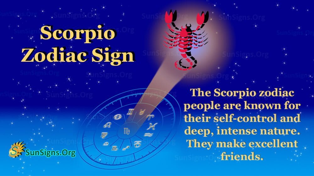 scorpio zodiac sign