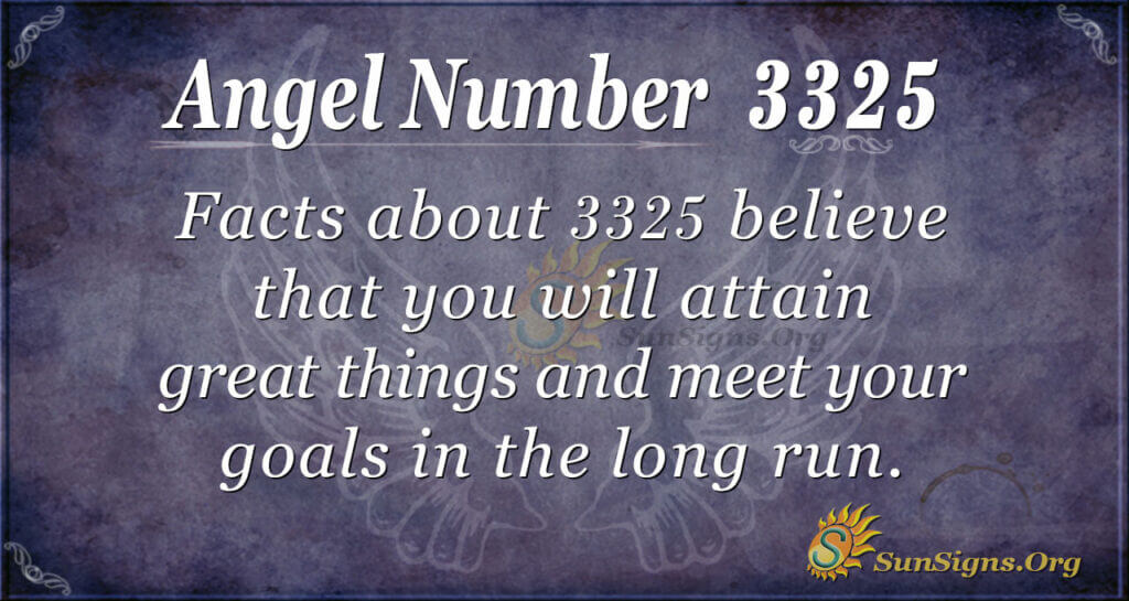 3325 angel number