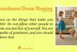 Punishment Dream Meaning