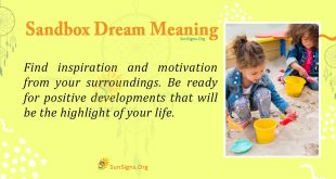 sandbox dream meaning