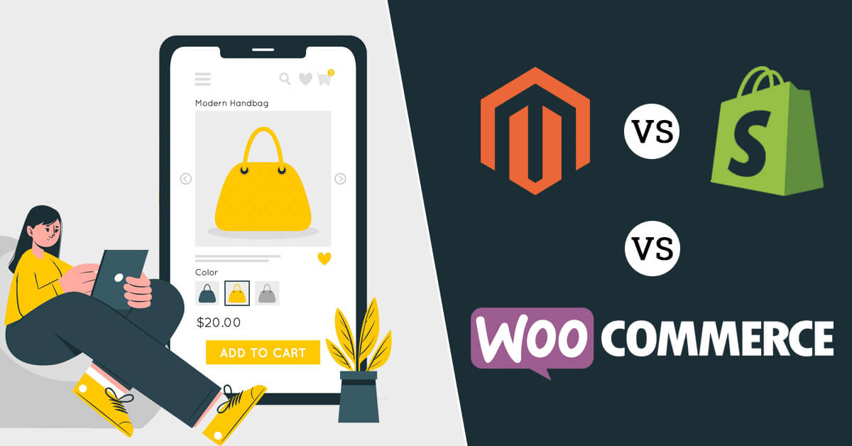 Magento, Shopify & WooCommerce