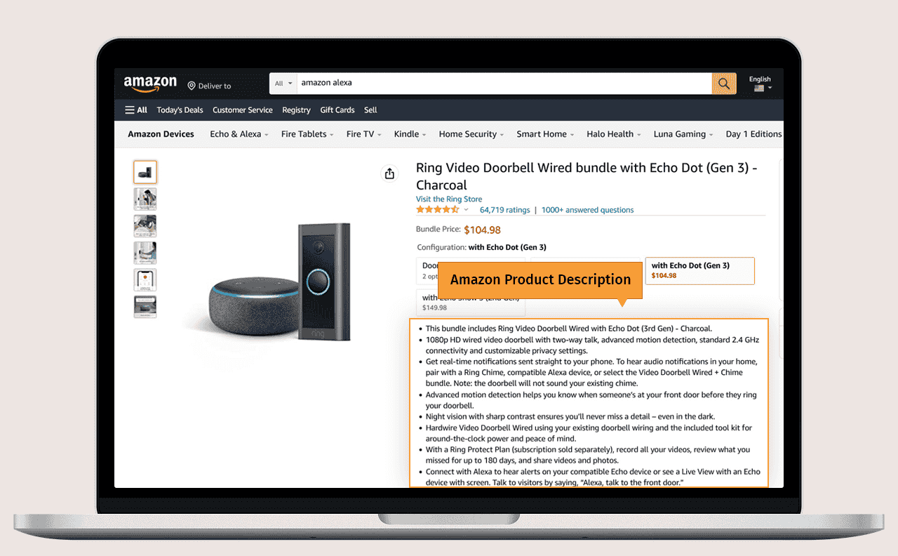 Amazon Product Description Writing