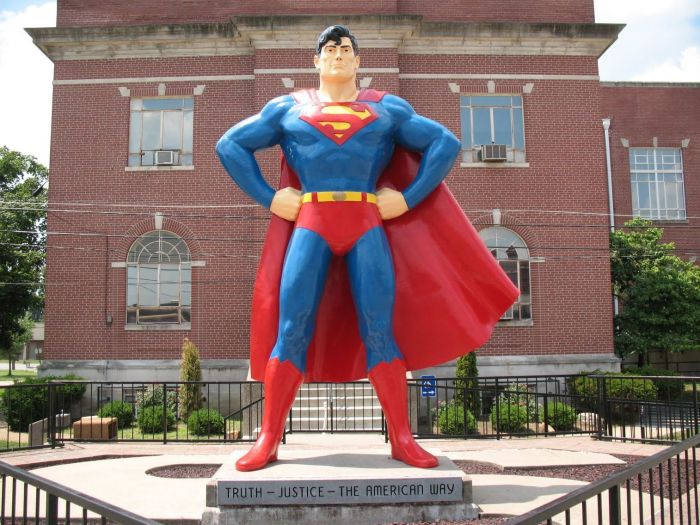 Superman Statue, Metropolis, IL