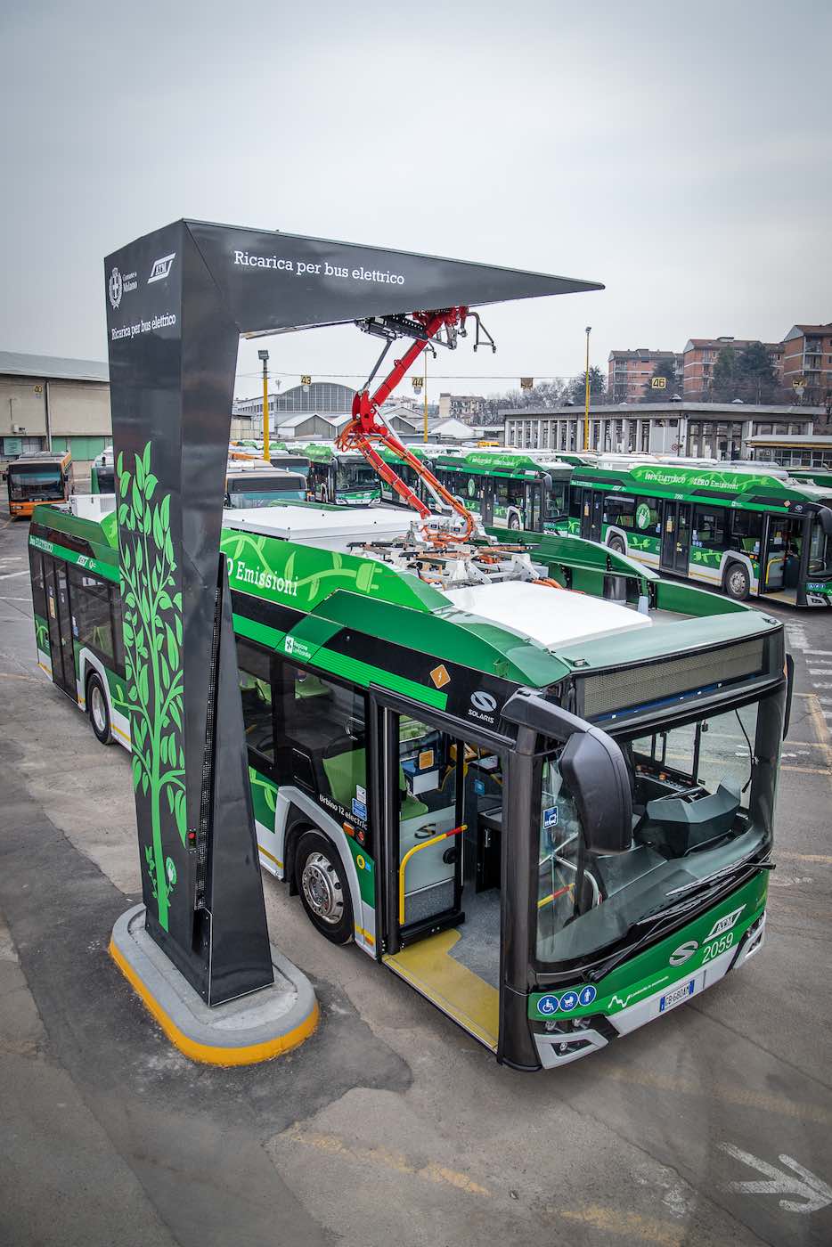 atm fast charging buses