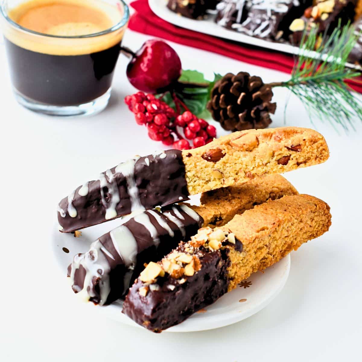 Keto Almond Flour Biscotti