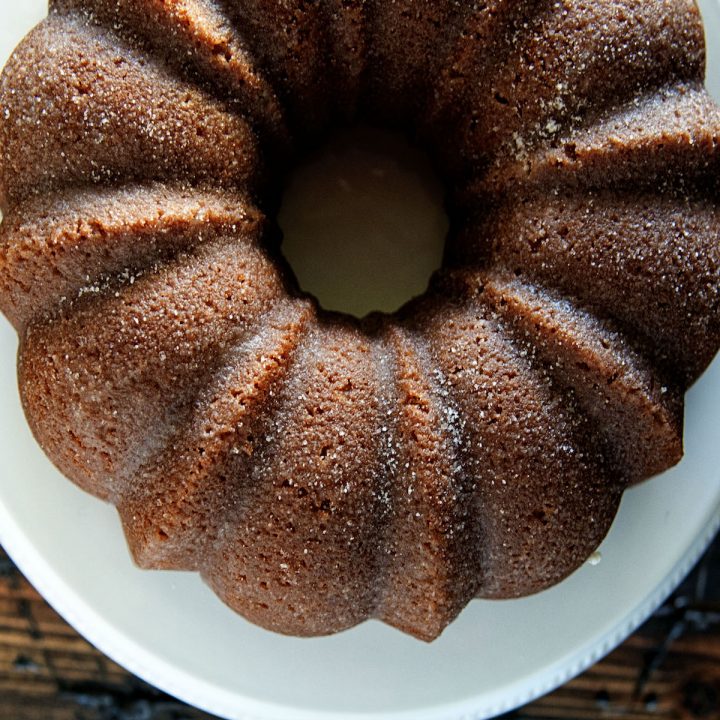 Salted Caramel Pound Cake