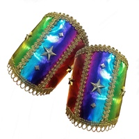 Rainbow wrist cuff