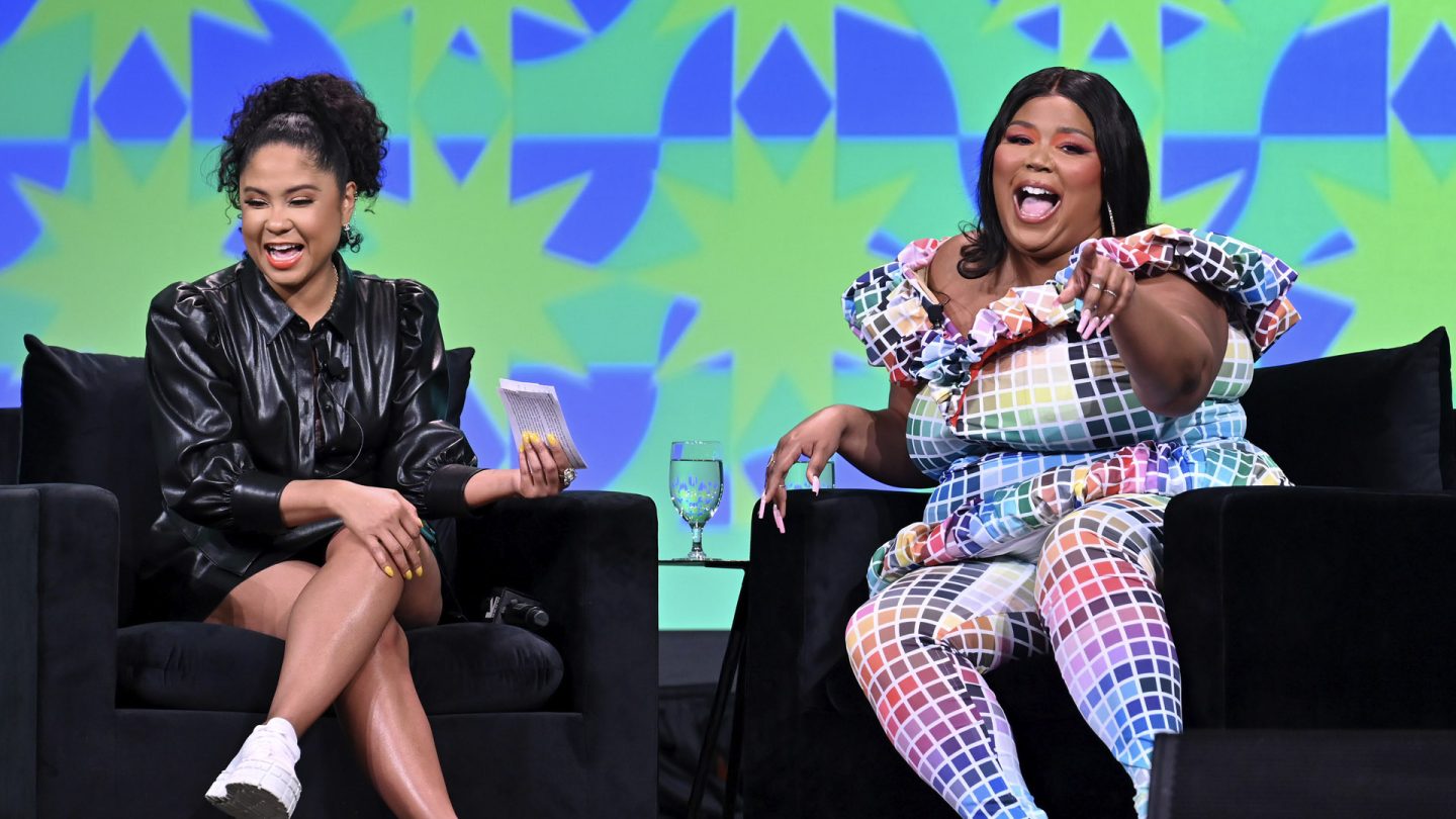 Lizzo and Angela Yee at SXSW 2022