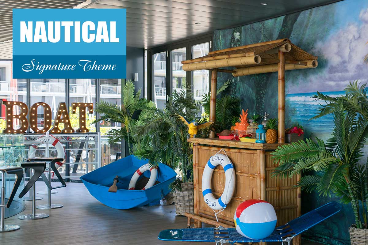 Nautical Theme - Conference Themes at Sydney Prop Specialists