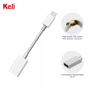 USB C għal USB OTG Adapter