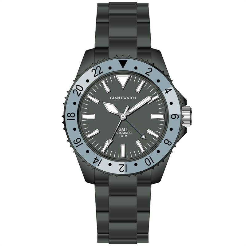 Gm-2407 All Ceramic Men Watch Fashion style Accept Customization Factory In China