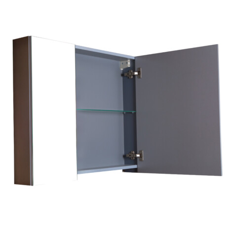 COYCAMA FLASH: Metallized Mirror Cabinet; 2-Doors, 70x80cm