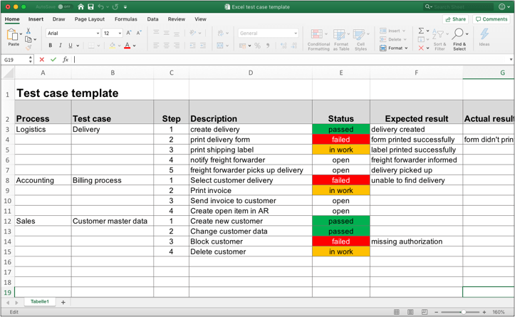 Test Case Template Excel Free Download Of Sample Test Case Template ...