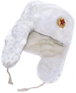 White Russian Winter Hat