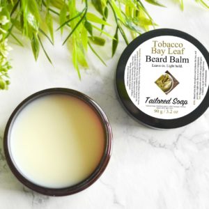 Tobacco Bay Leaf Beard Balm by Tailored Soap