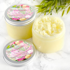 Honeysuckle Sugar Scrub by Tailored Soap