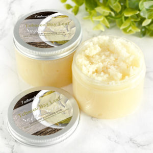 Tobacco Bay Leaf Sugar Scrub by Tailored Soap