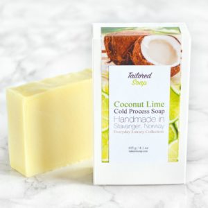 Coconut & Lime Soap from the Tailored Soap Everyday Luxury Collection